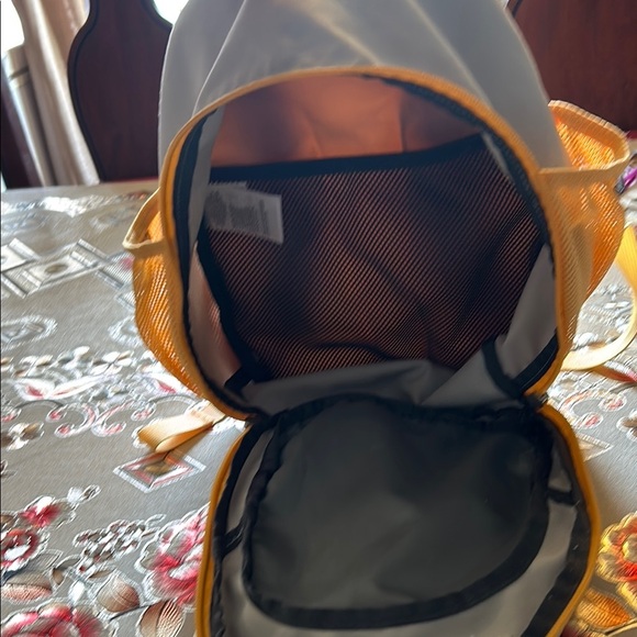 Orange and Gray Backpack - Picture 7 of 7